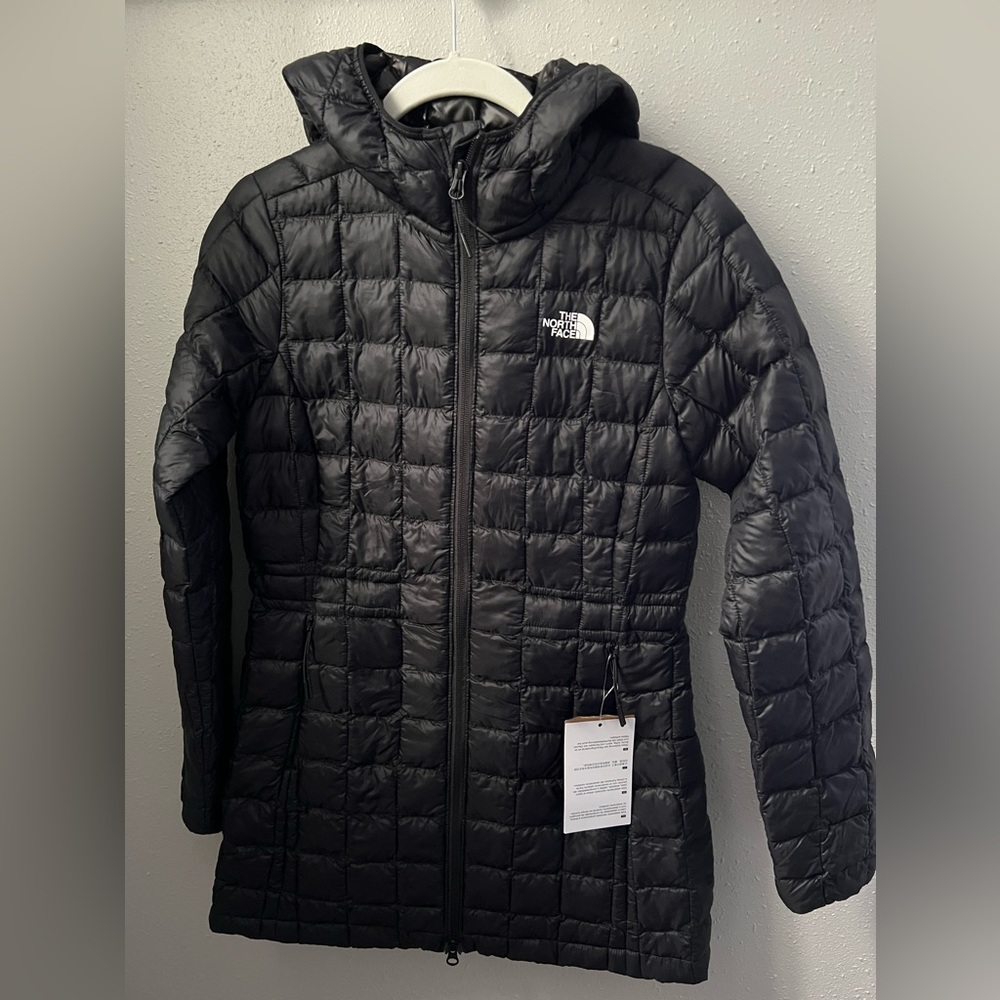 The North Face ThermoBall Eco Hooded Parka in Black Size XS New - Picture 2 of 10